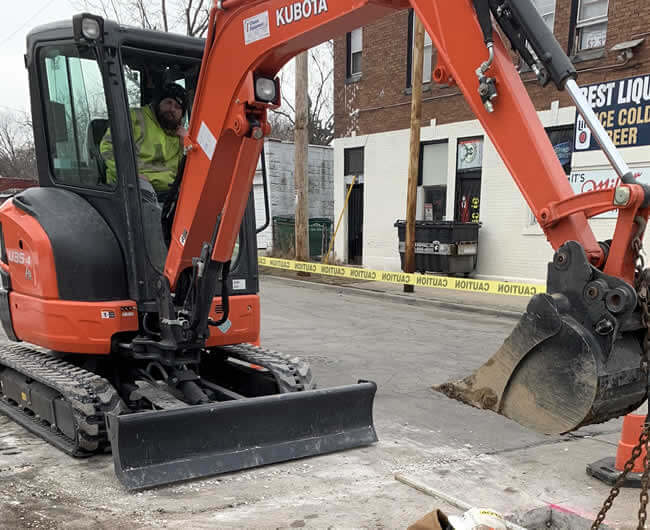 Backhoe Excavation Services Muskego